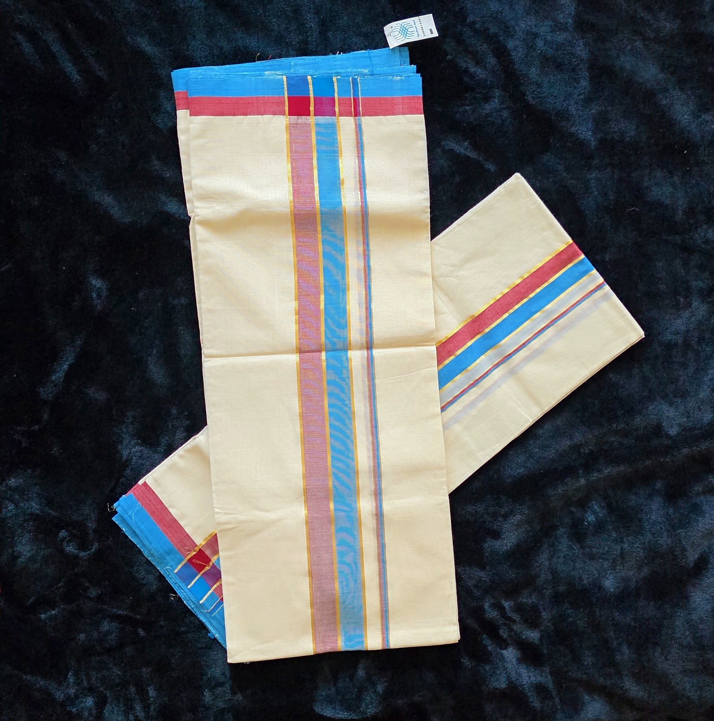 Mulloth Set mund -Pure Handloom certified