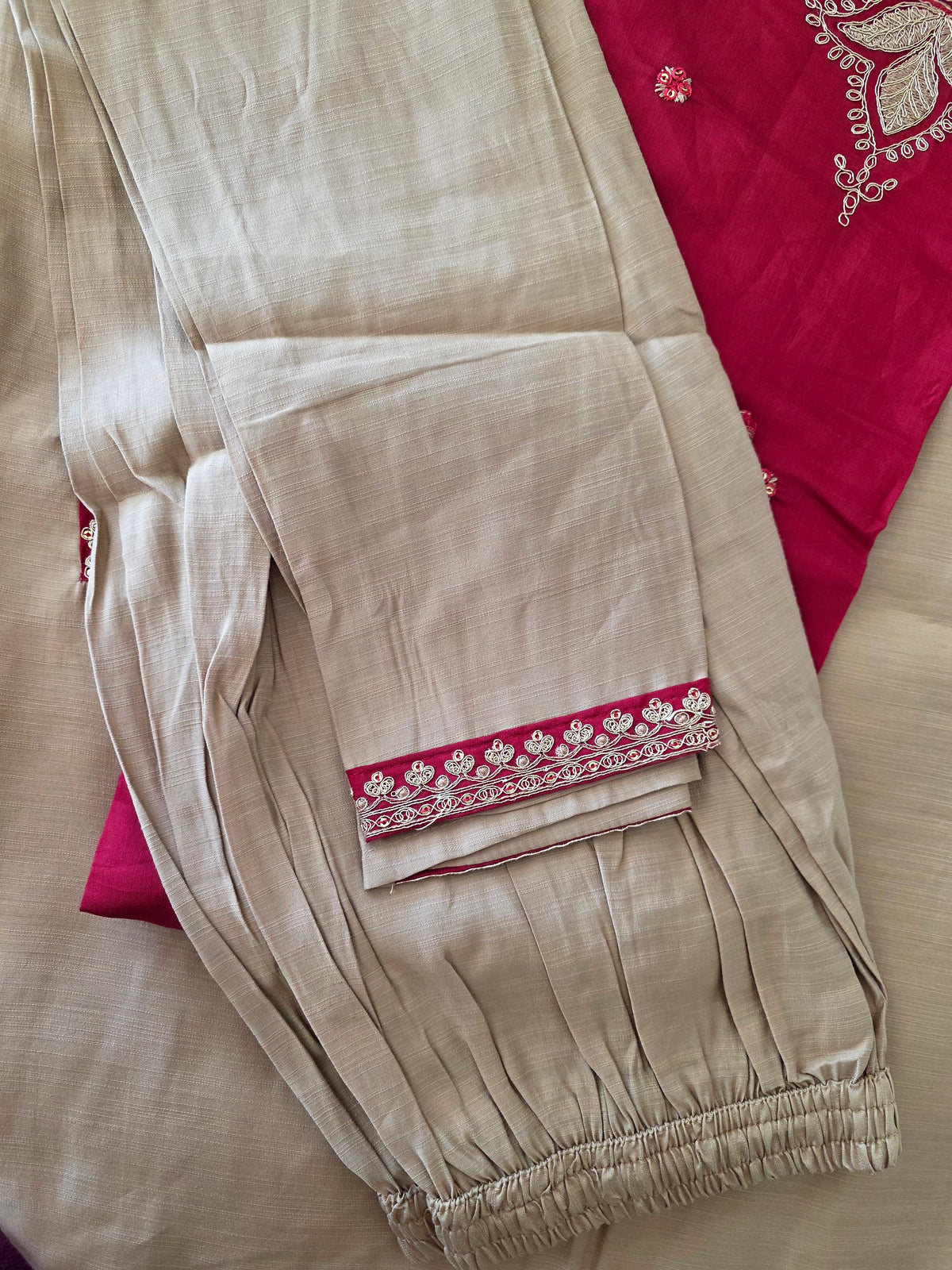 3 piece set - Meroon