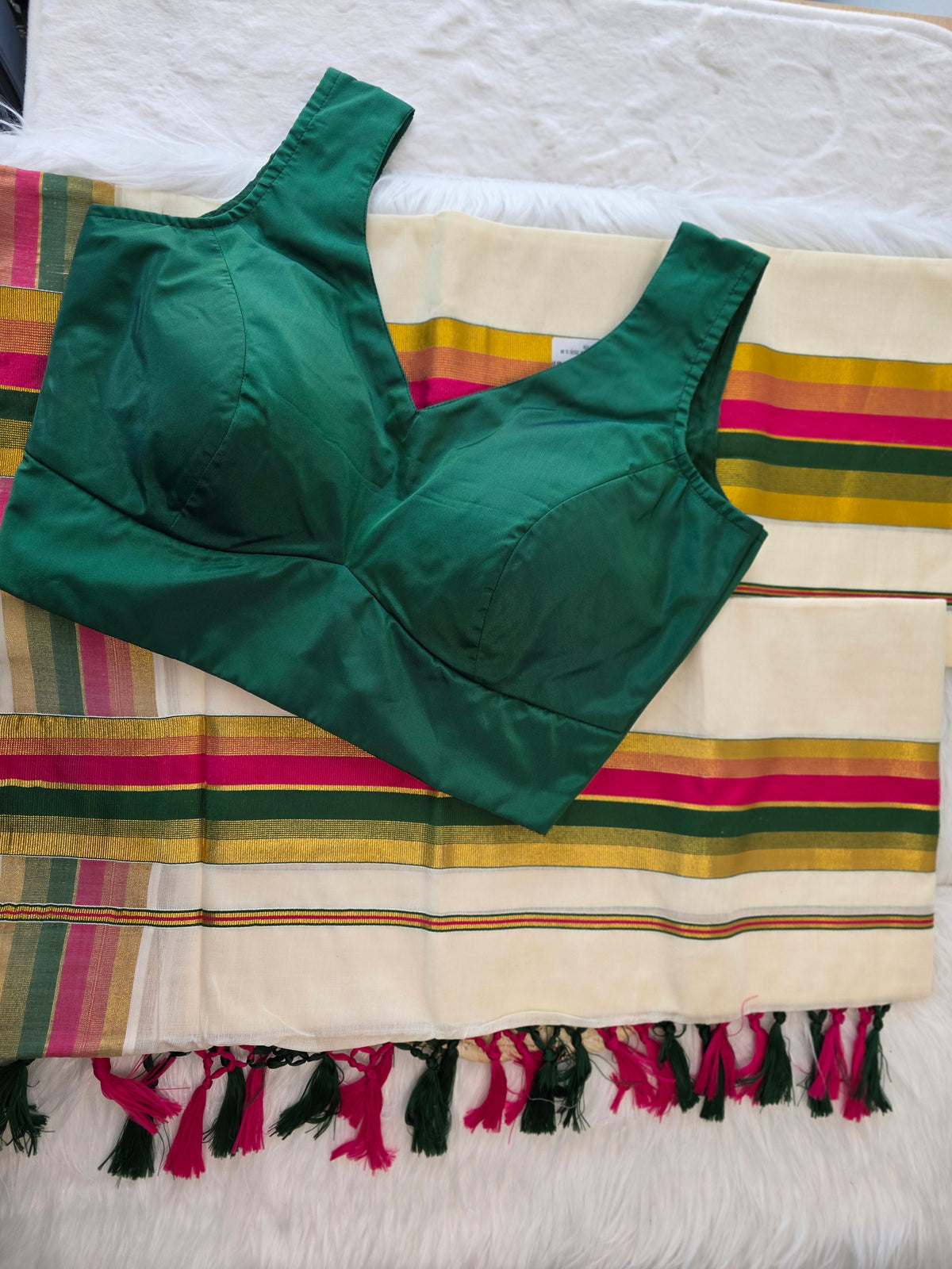 Combo multicolor Set Mund with blouse green
