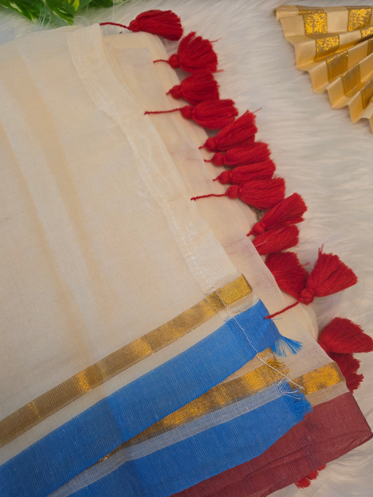 Mulcotton sarees small border