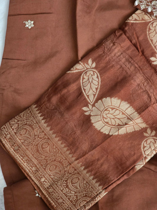 Premium brown color 3 piece set