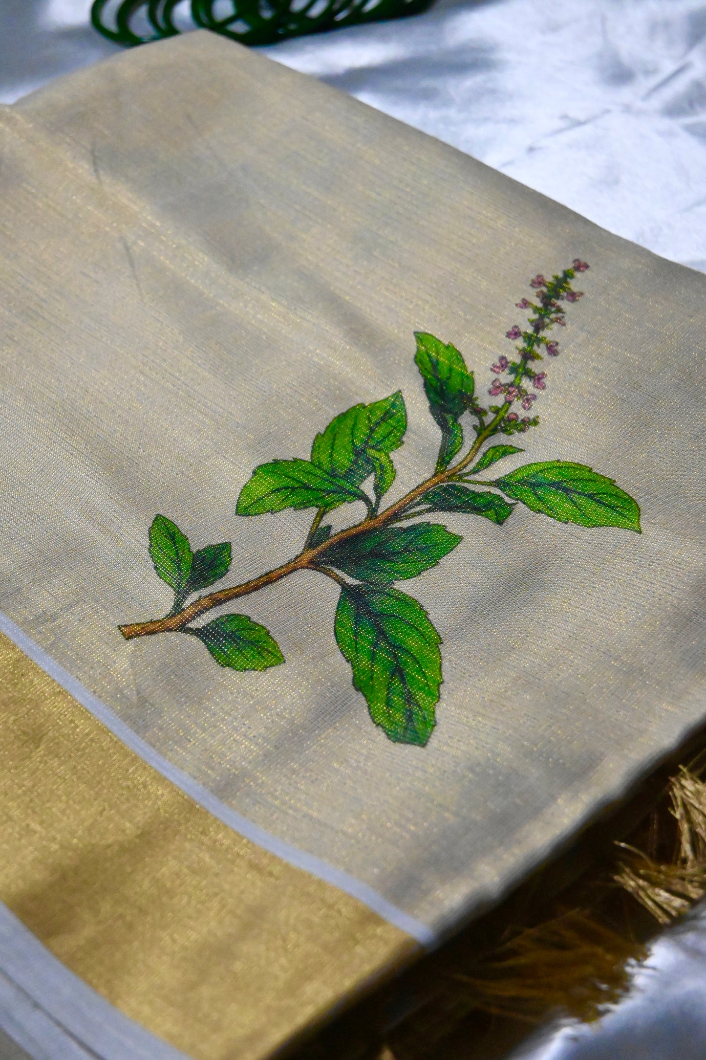 Tulasi Tissue Saree