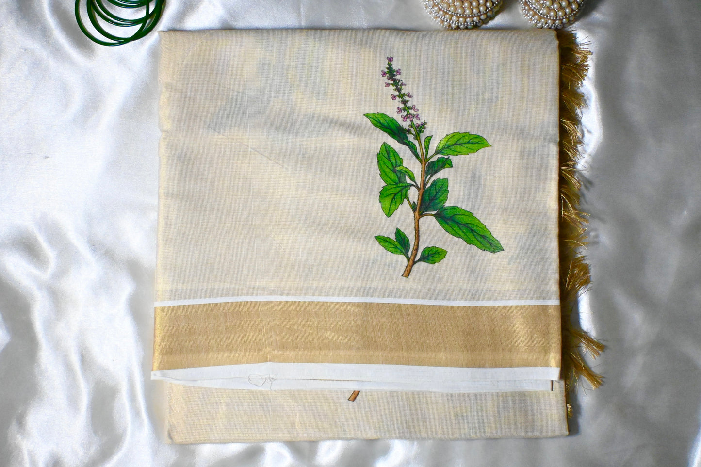 Tulasi Tissue Saree