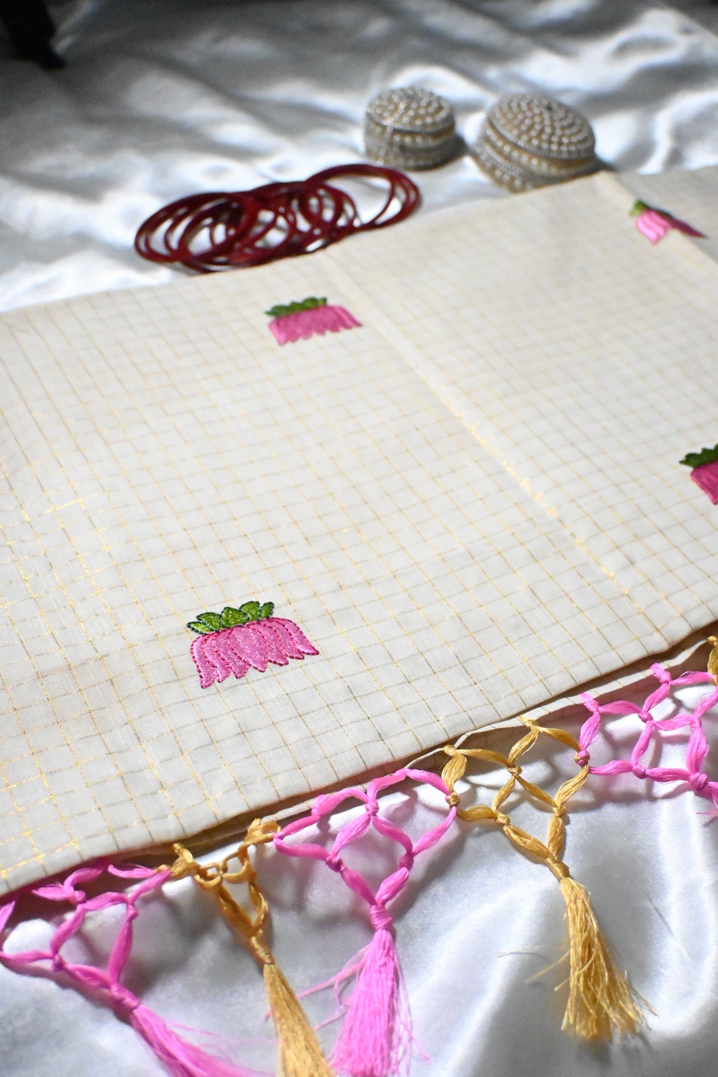 Lotus Kerala saree