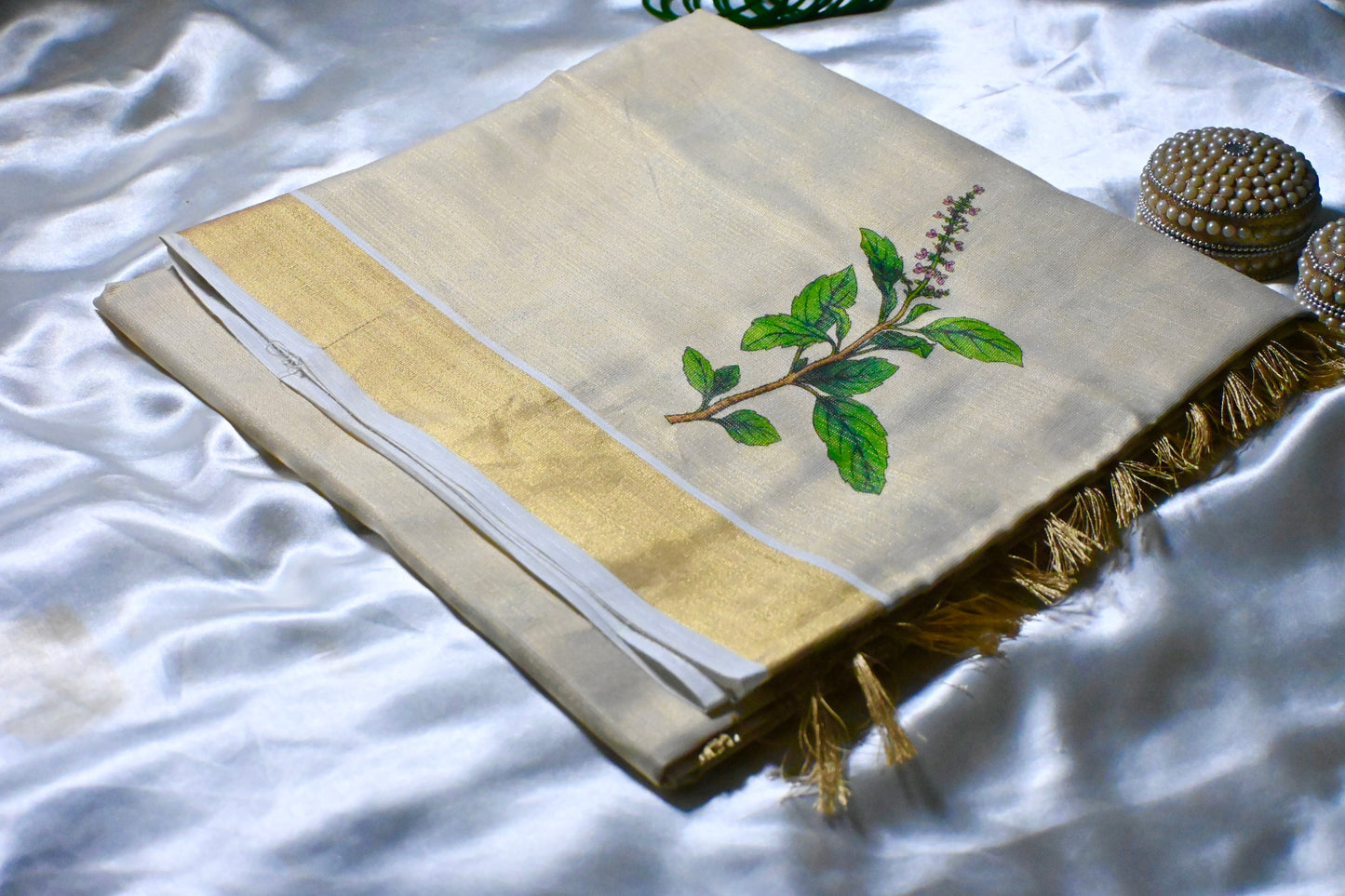 Tulasi Tissue Saree