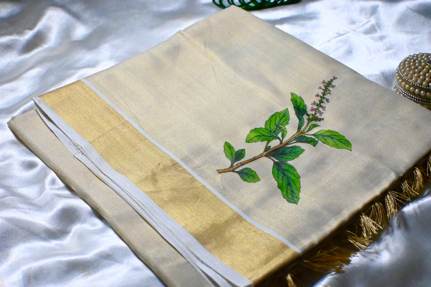 Tulasi Tissue Saree