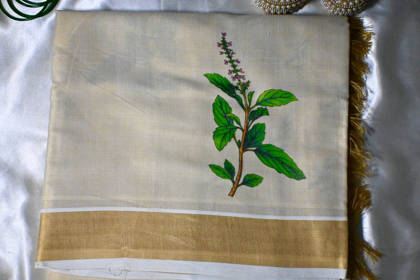Tulasi Tissue Saree