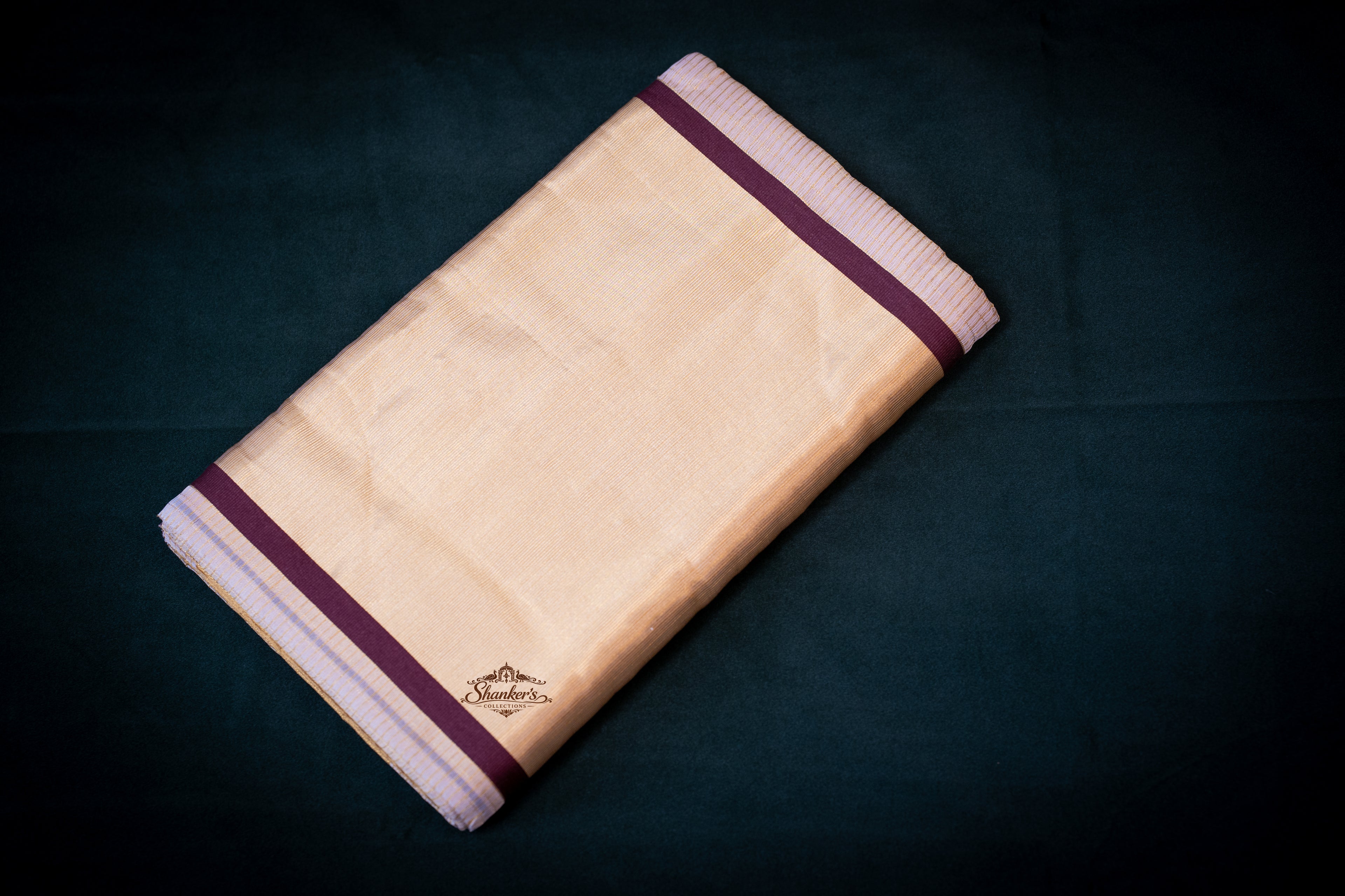 Pure Handloom Micro checks Kerala Traditional Saree