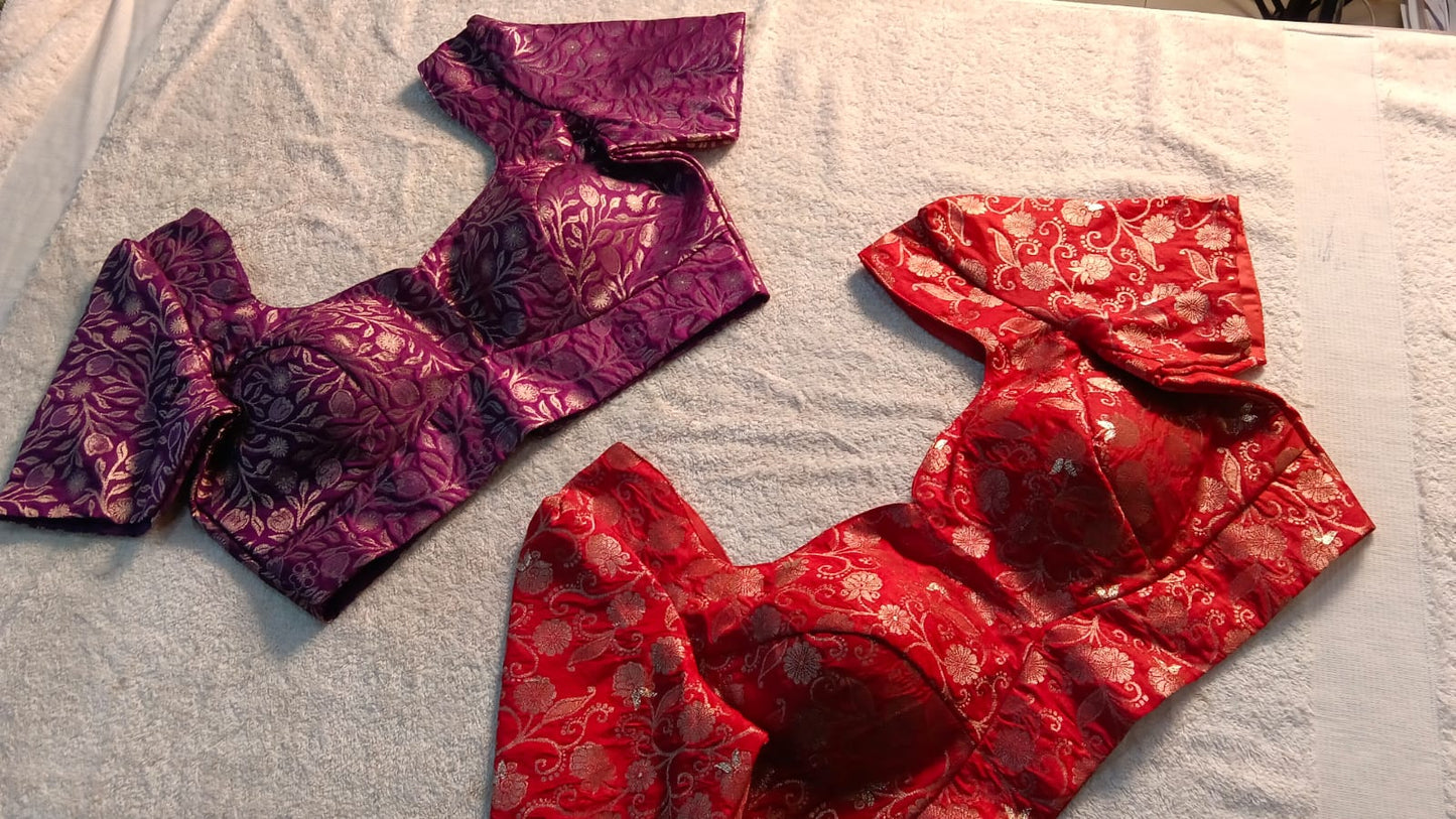 Readymade blouse Customization