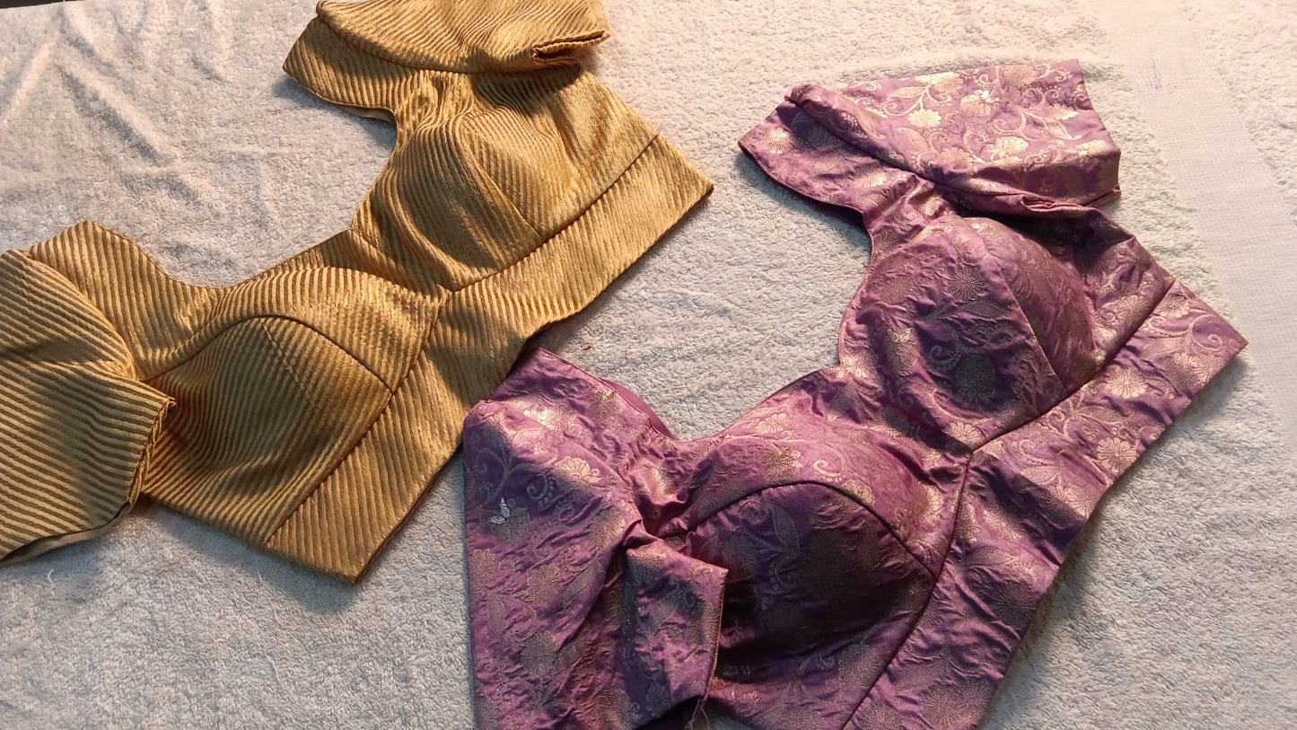 Readymade blouse Customization
