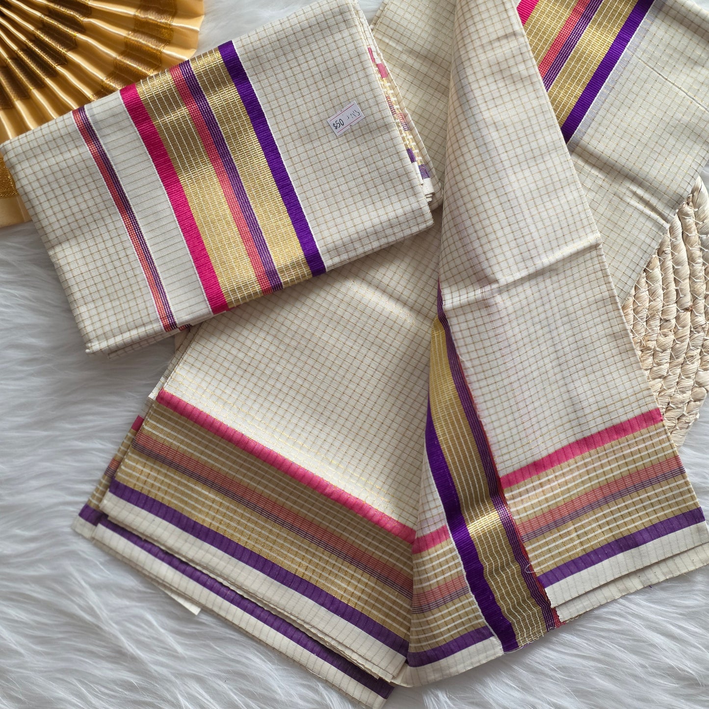 Set Mund with violet and purple combo
