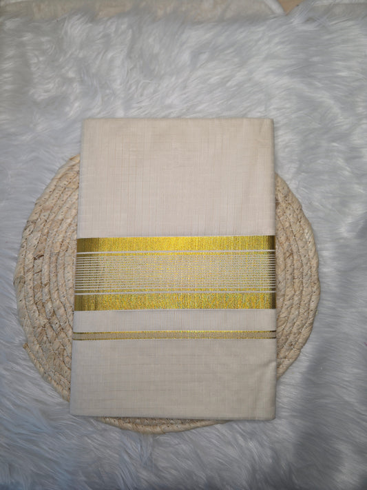 Kerala kasavu saree