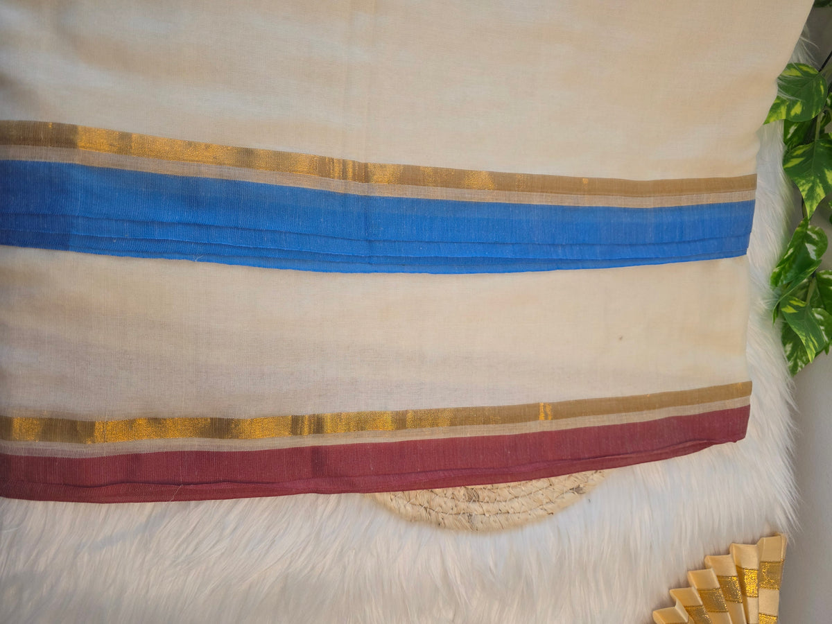 Mulcotton sarees small border