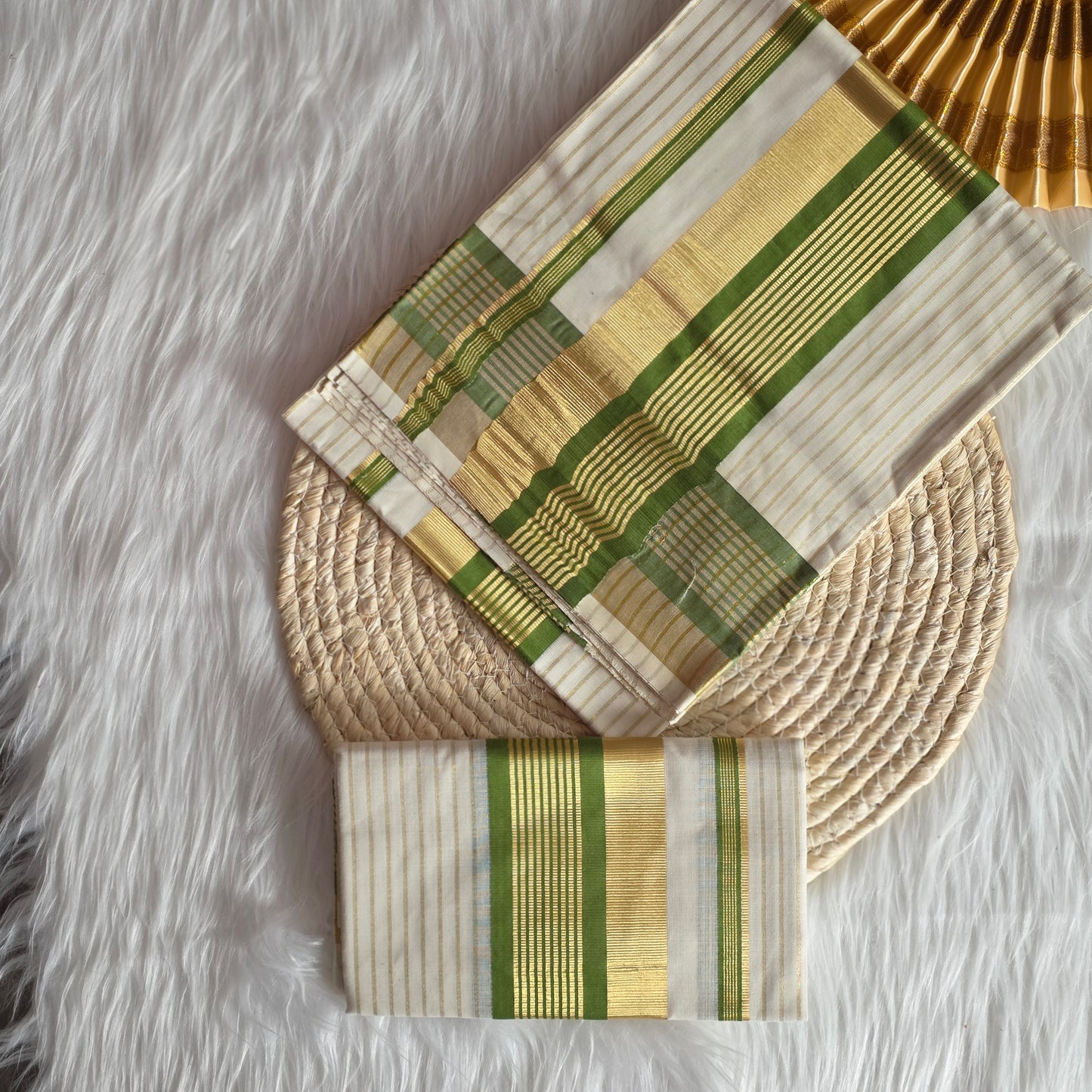 Set Mund olive green