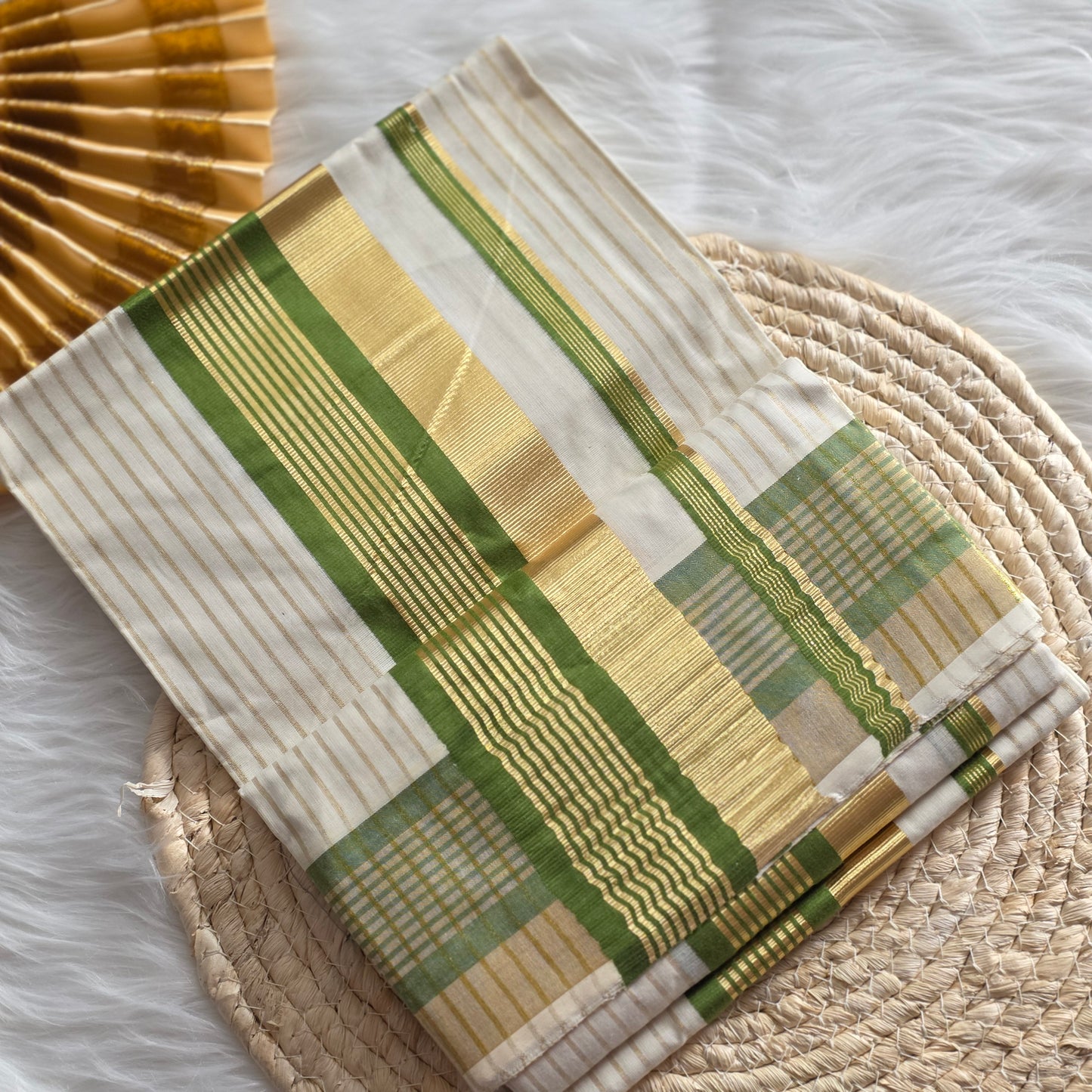 Set Mund olive green