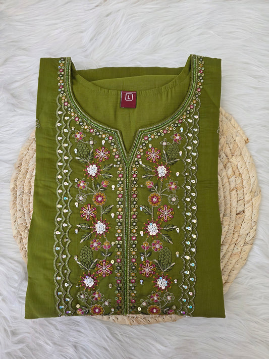 3 piece set - olive green