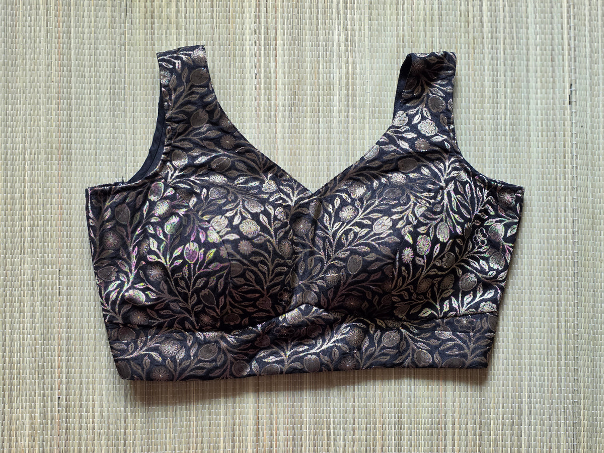 Readymade blouse sleeveless - Black