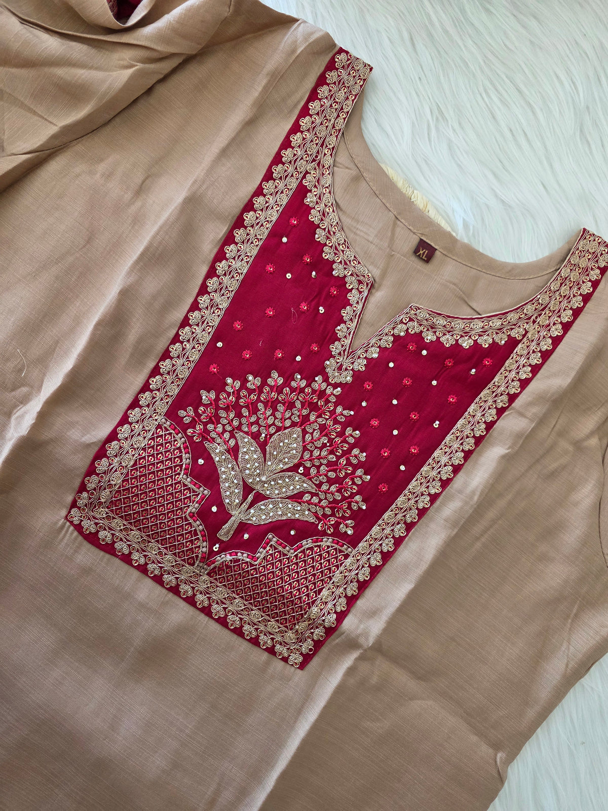 3 piece set - Meroon