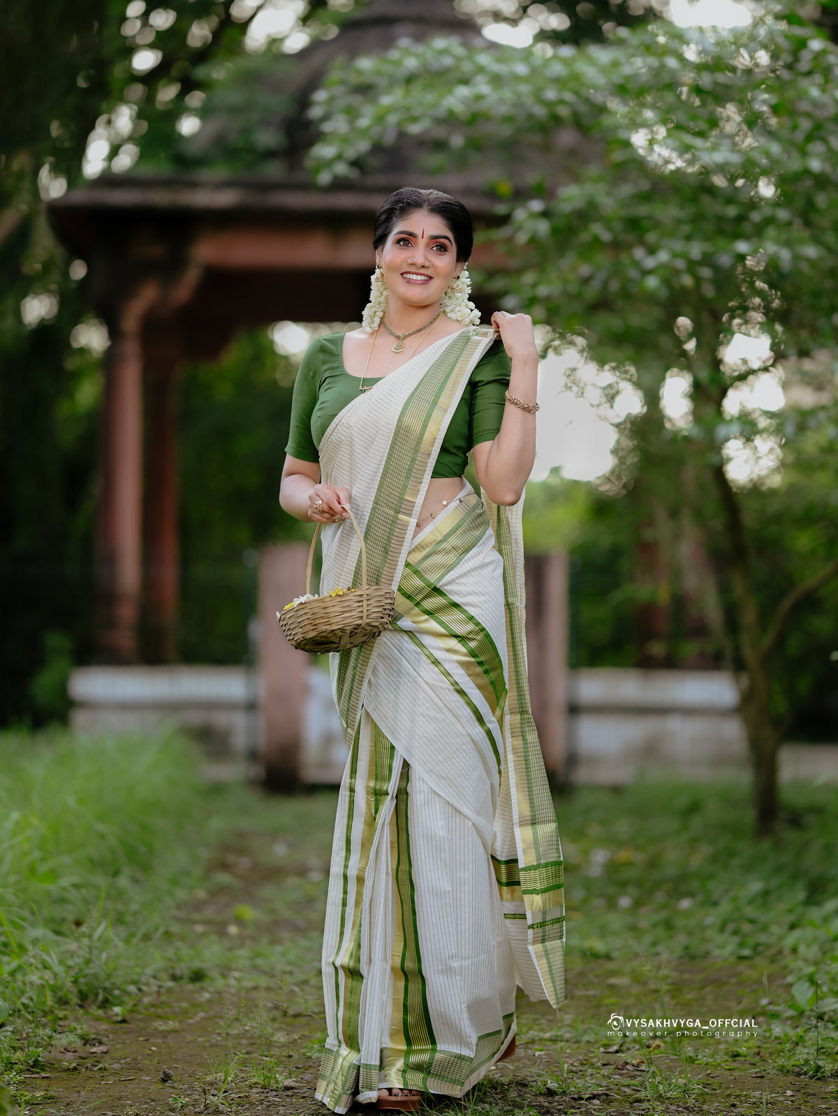 Set Mund olive green