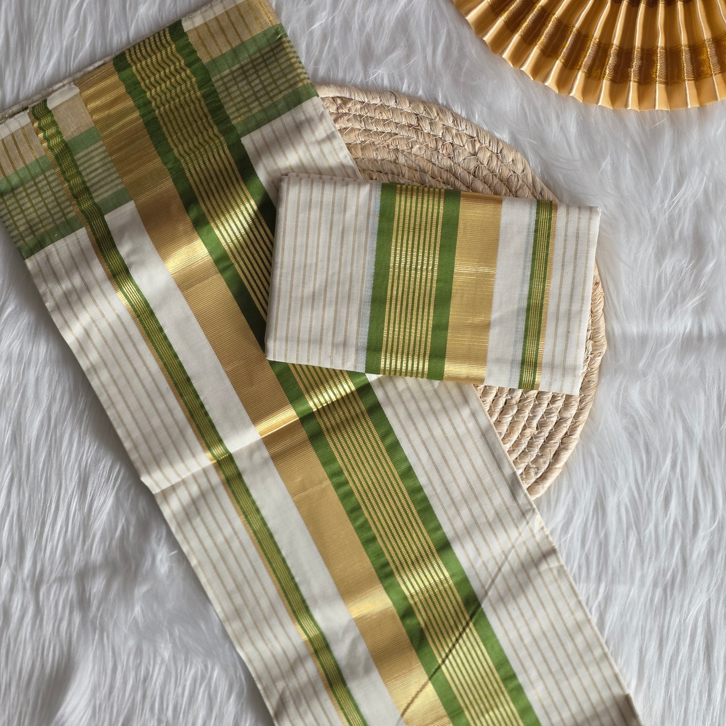 Set Mund olive green