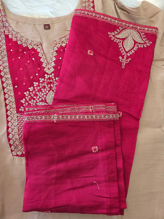 3 piece set - Meroon