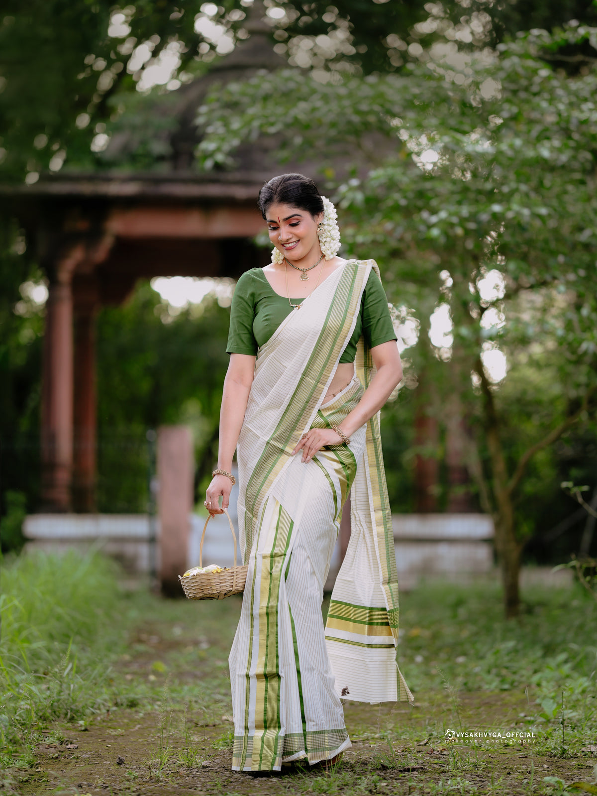 Set Mund olive green
